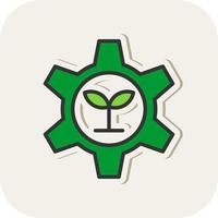 diseño de icono de vector de objeto ecológico