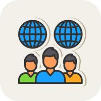 Community Vector Icon Design