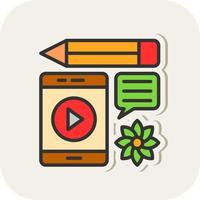 Flatlay Vector Icon Design