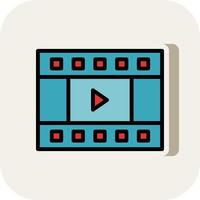 Video Editor Vector Icon Design