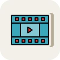 Video Editor Vector Icon Design