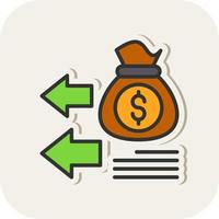 Return On Investment Vector Icon Design