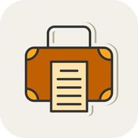 Portfolio Management Vector Icon Design
