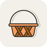 Basket Vector Icon Design