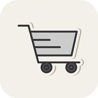 Shopping Cart Vector Icon Design