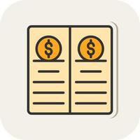 Balance Sheet Vector Icon Design