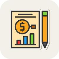 Accounting Vector Icon Design