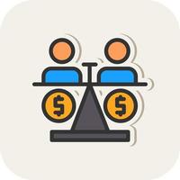 Equity Financing Vector Icon Design