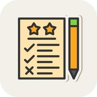 Appraisal Vector Icon Design