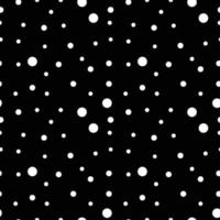 random white dot on black background vector