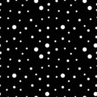 random white dot on black background vector