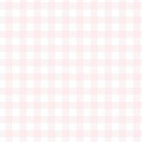 Plaid check patten in  white and pink.Seamless fabric texture for print. vector