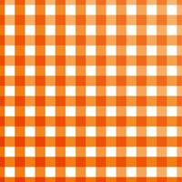 Checkered light orange check pattern background vector