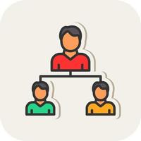 Business Networking Vector Icon Design