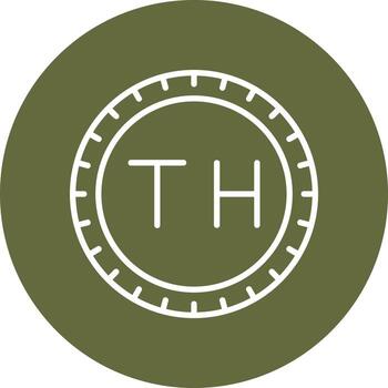 Thailand Dial code Vector Icon