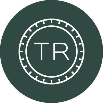 Turkey Dial code Vector Icon
