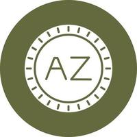 Azerbaijan Dial code Vector Icon