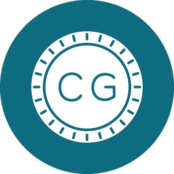 Congo Dial code Vector Icon