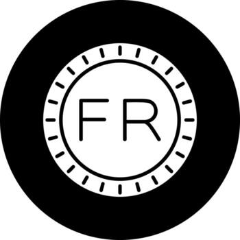 Francia marcar código vector icono
