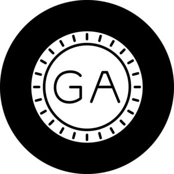 Gabon Dial code Vector Icon
