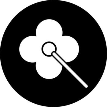 icono de vector de trébol