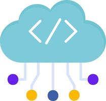 Cloud Computing Vector Icon