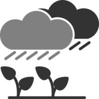 Raining Vector Icon