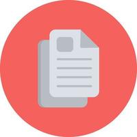 icono de vector de documento