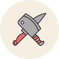 Cleaver Knife Vector Icon