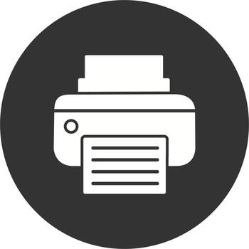 Printer Vector Icon