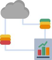 icono de vector de base de datos