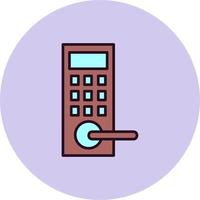 Smart lock Vector Icon