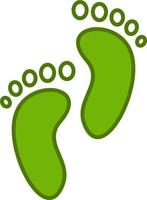 Footprints Vector Icon