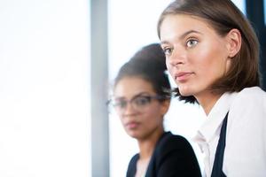 equipo de negocio persona trabajos juntos foto