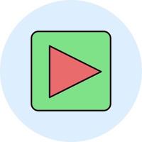 Play button Vector Icon