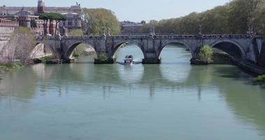 St. Angelo Bridge in Rome video