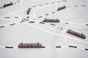 3D rendering of transport map photo