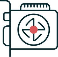 Graphics card Vector Icon