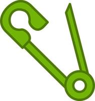 Safety pin Vector Icon