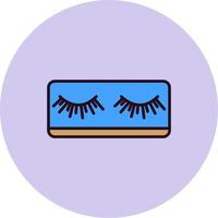 Eyelashes Vector Icon