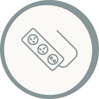 Power strip Vector Icon