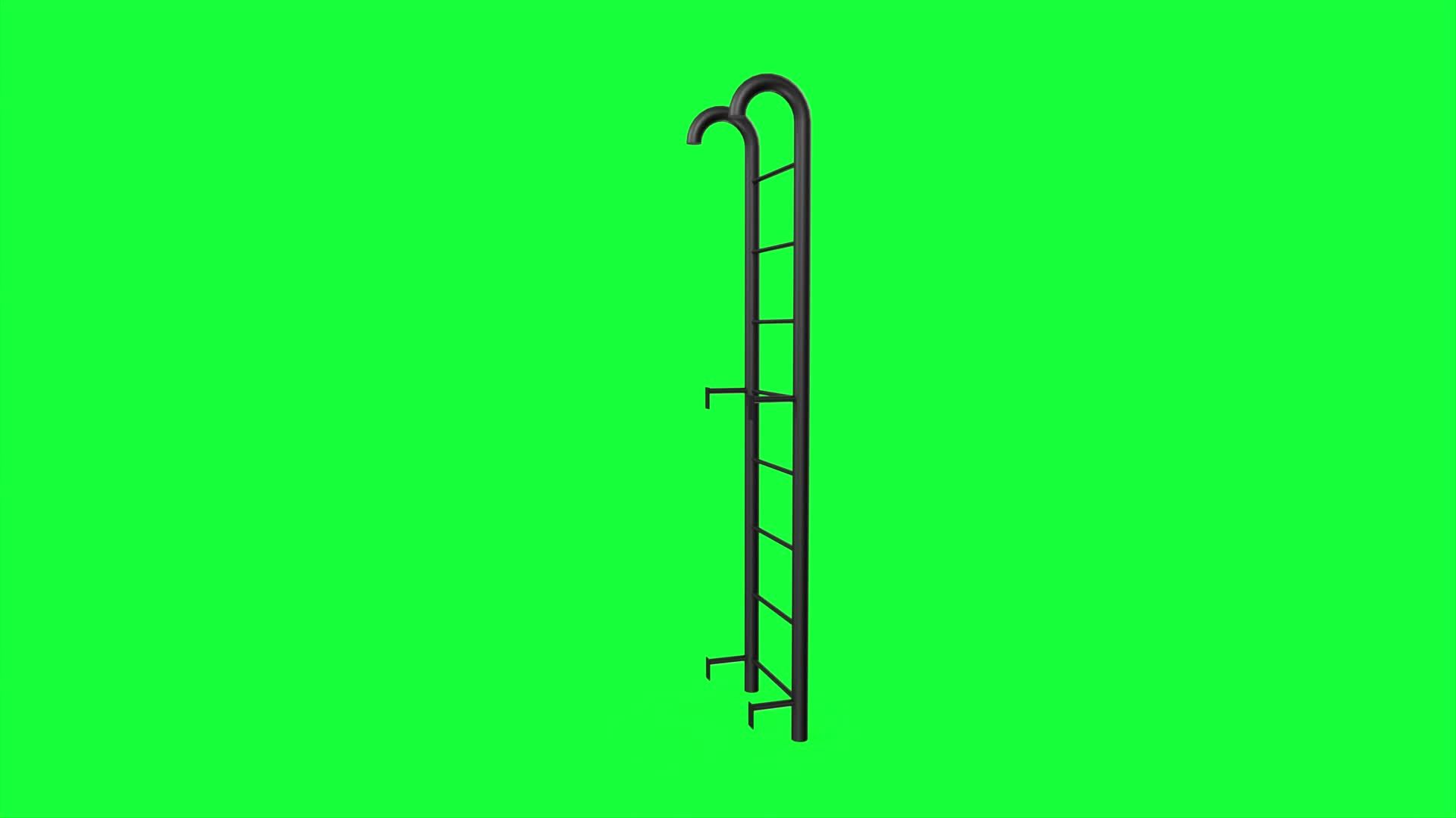 ladder isolated on background 20723577 Stock Video at Vecteezy