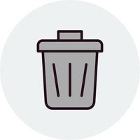 Dustbin Vector Icon