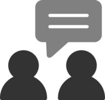 Conversation Vector Icon