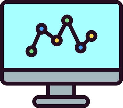 icono de vector de presentación