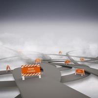 Setback 3d rendering photo