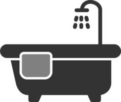 Bath Tub Vector Icon