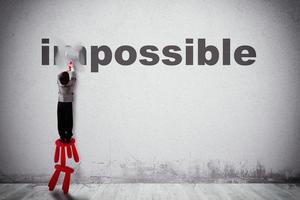 Change impossible to possible photo