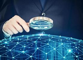 Discovery system of interconnection of network photo