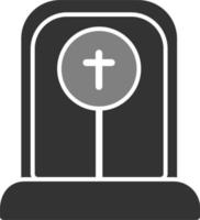 Cemetery Vector Icon